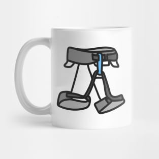 Climbing Harness Cartoon Mug